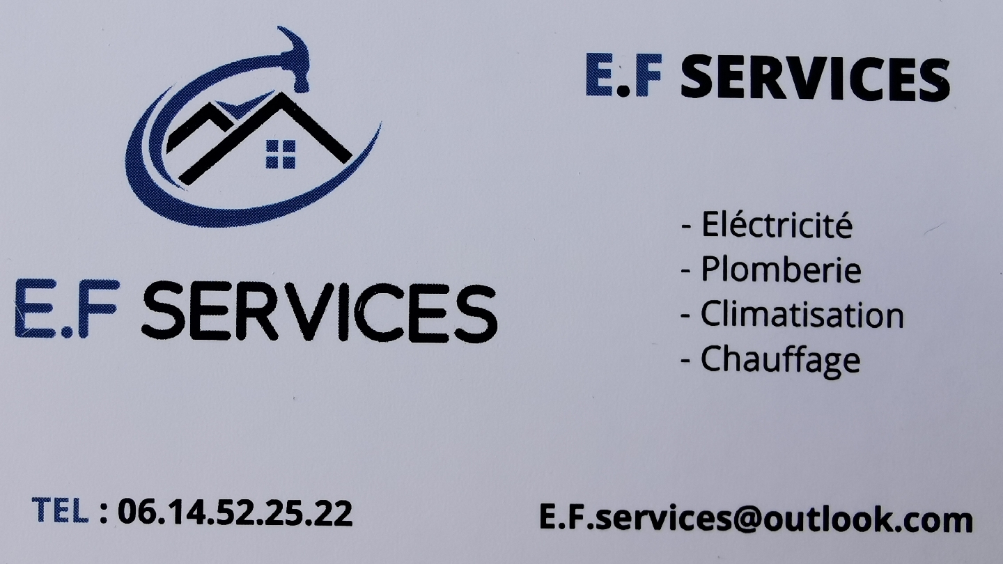 Logo de E.F SERVICES